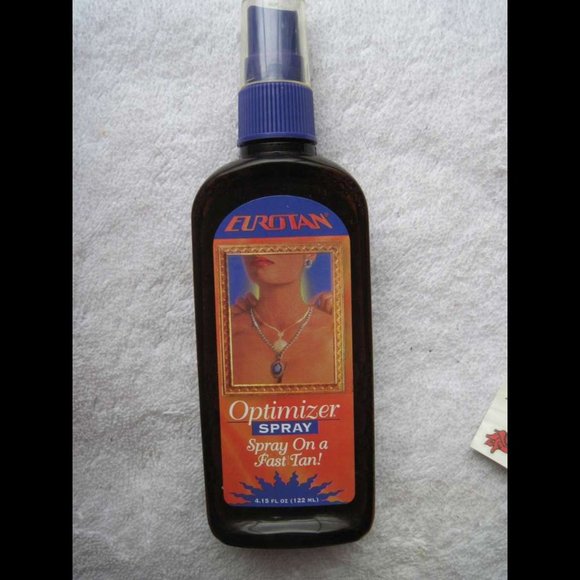 Eurotan Optimizer Spray Tan 4.15Floz Salon Proven Tattoos Natural Dark Fast Easy - Picture 8 of 9